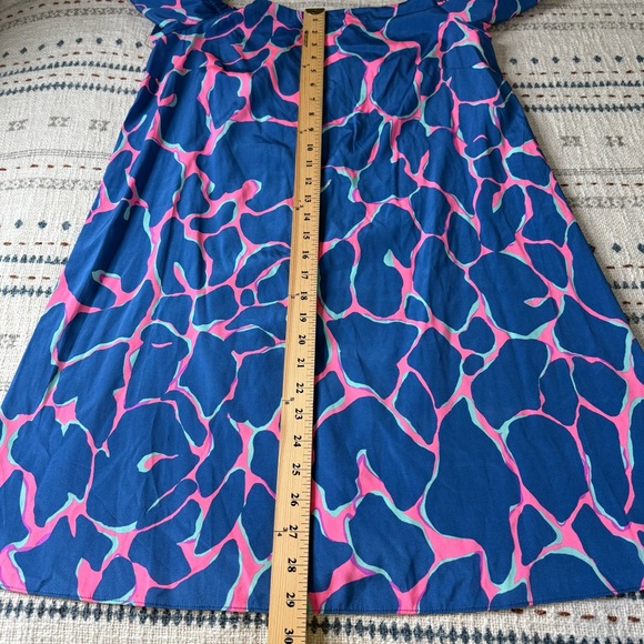 Lilly Pulitzer Silk Tiki Adira Off The Shoulder Mini Dress Size Medium NWOT - Picture 6 of 10